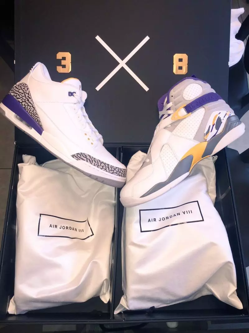 Air Jordan Kobe Bryant փաթեթավորում