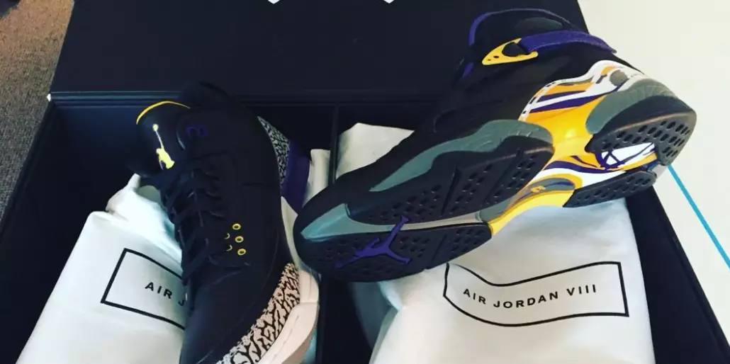 Kobe Bryant Air Jordan 3 8 Paket