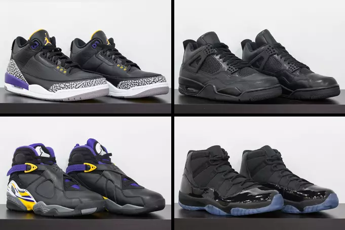 Air Jordan Kobe Bryant Black Collection