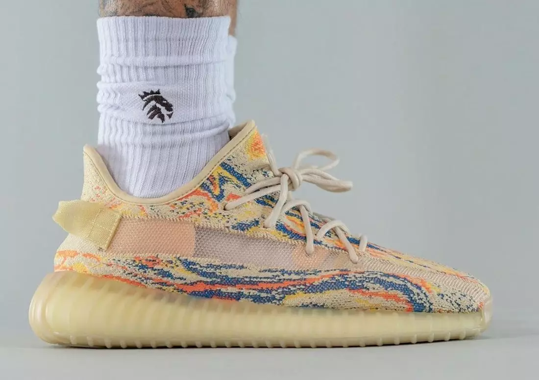 adidas Yeezy Boost 350 V2 MX Oat Release Date On-Feet