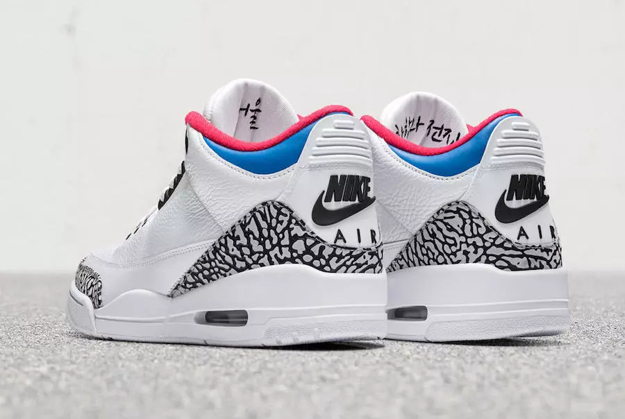 Utgivelsesdato for Air Jordan 3 Seoul Korea