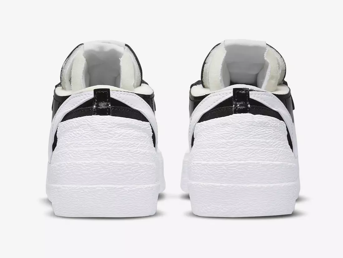 Sacai Nike Blazer Low Black Patente DM6443-001 Data de lançamento