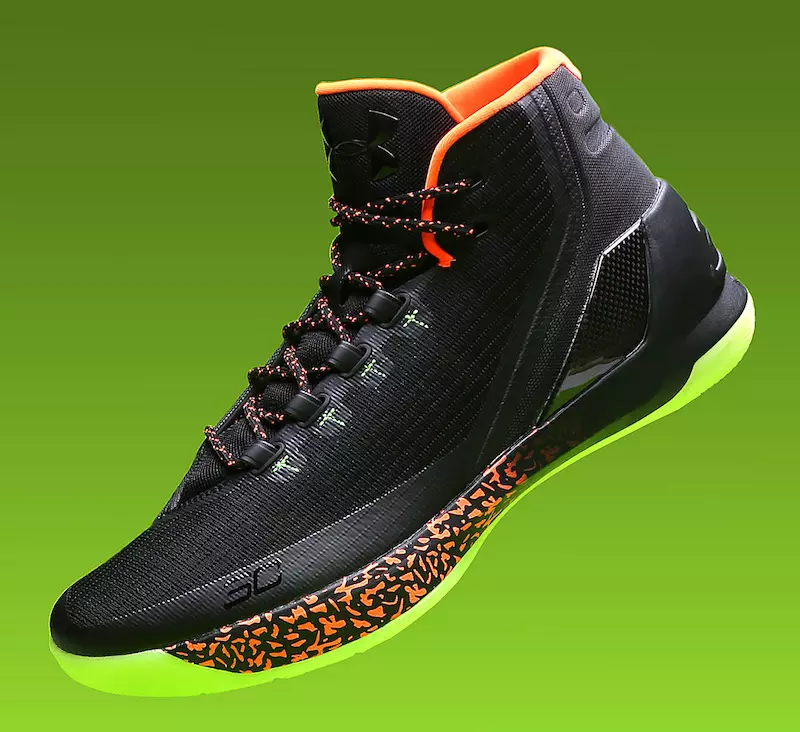 Under Armour Curry 3 ilumina o Halloween