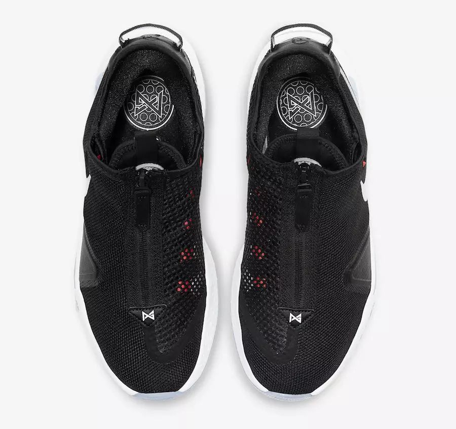 Nike PG 4 Negru Alb Gri Fum CD5079-001 Data lansării