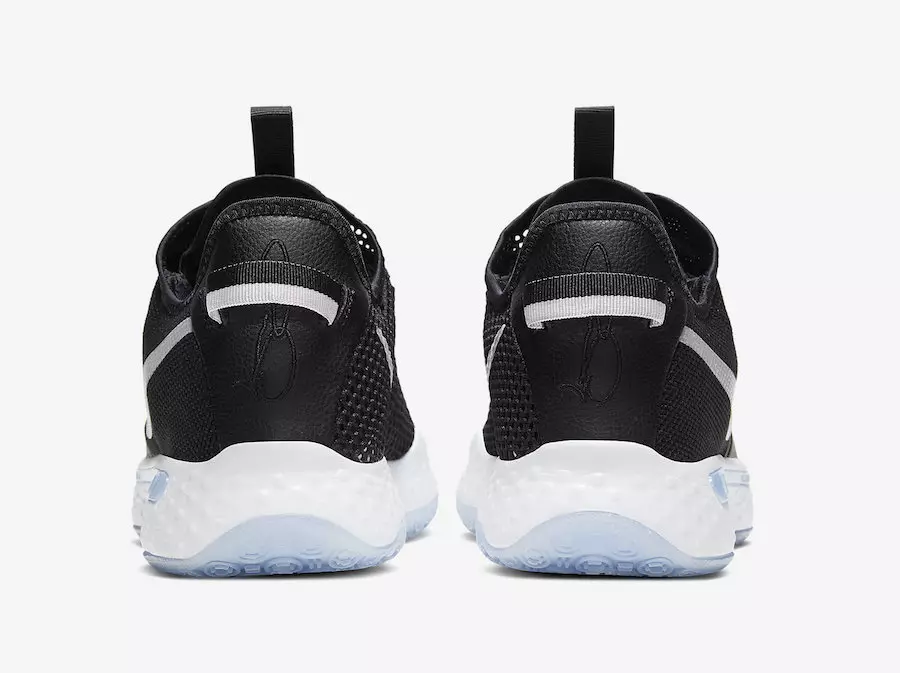 Nike PG 4 Black White Smoke Gray CD5079-001 تاريخ الإصدار