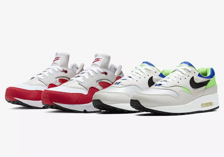 Nike DNA Series 87 x 91 Air Max 1 Air Huarache AR9863-900 Шығарылған күні