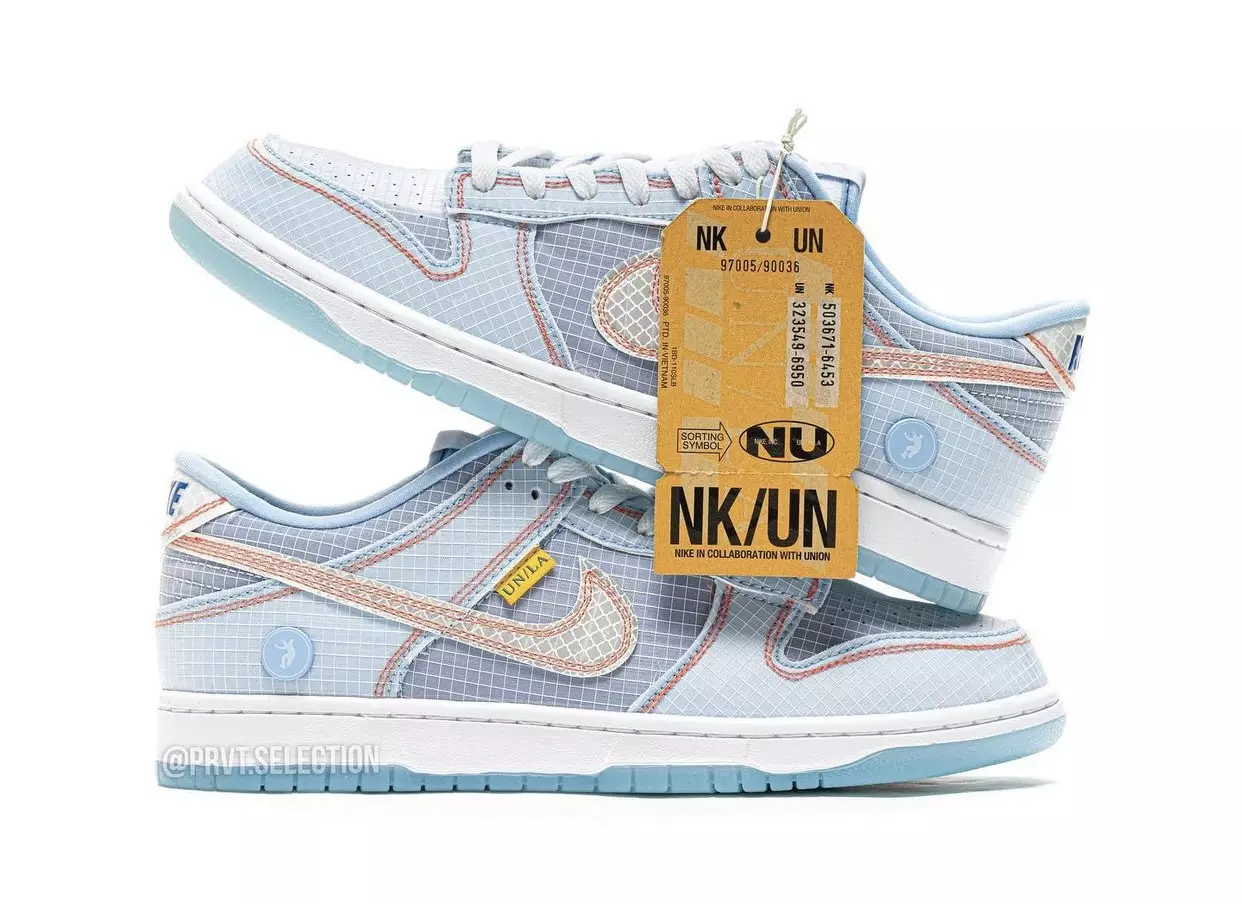 Data de lançamento Union Nike Dunk Low 2022