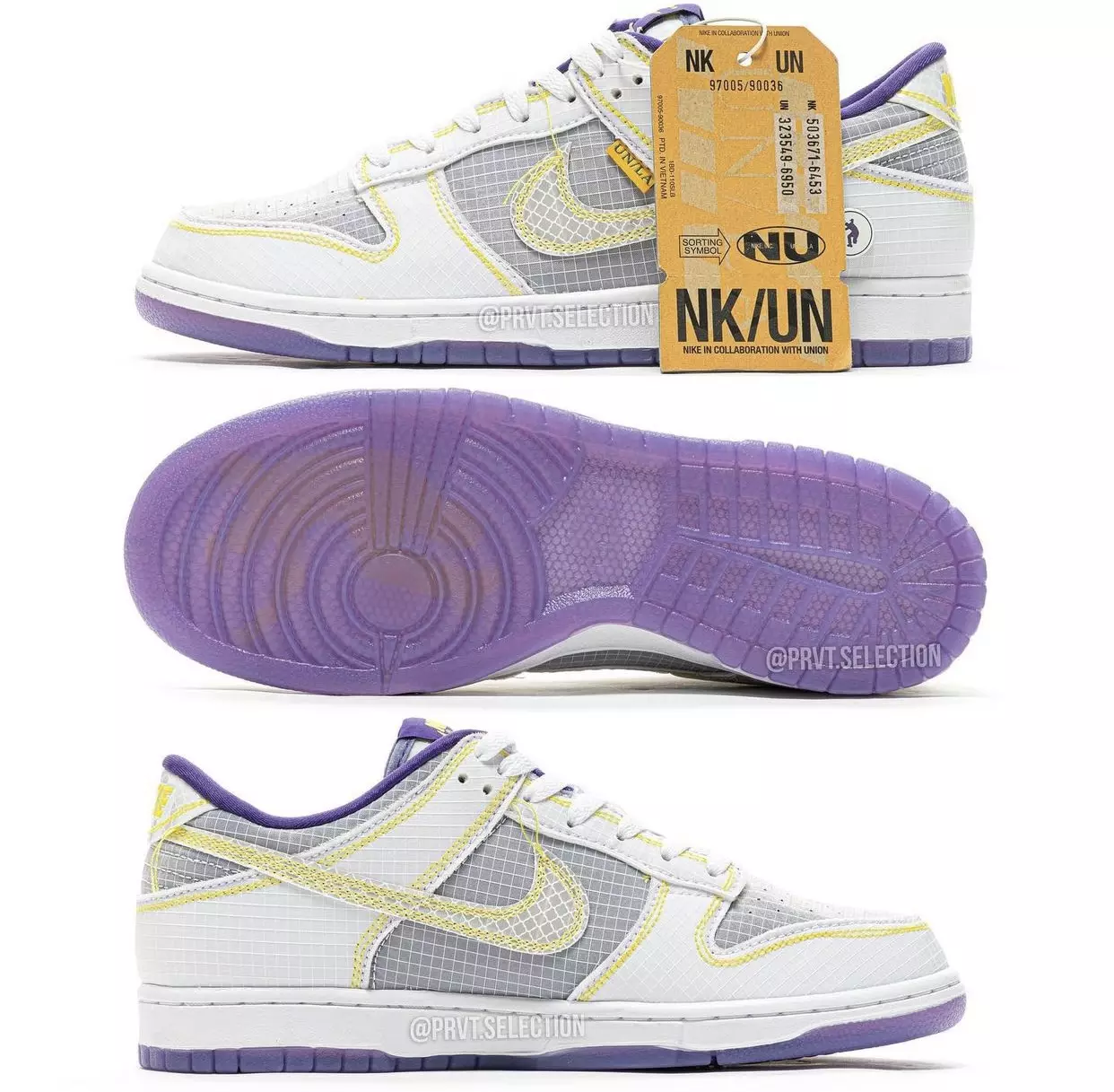 Data de lançamento Union Nike Dunk Low 2022