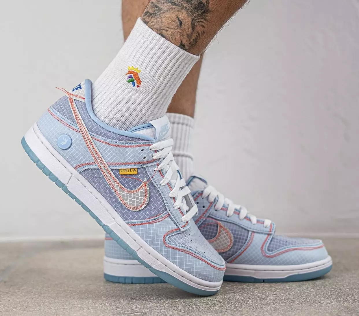 Union Nike Dunk Low DJ9649-400 Tanggal Rilis On-Feet