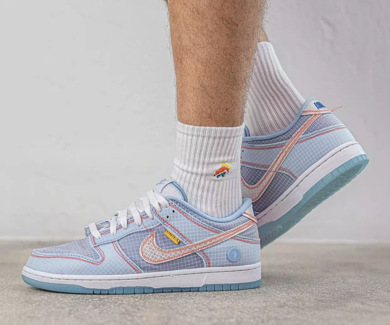 Union Nike Dunk Low DJ9649-400 Fecha de lanzamiento On-Feet