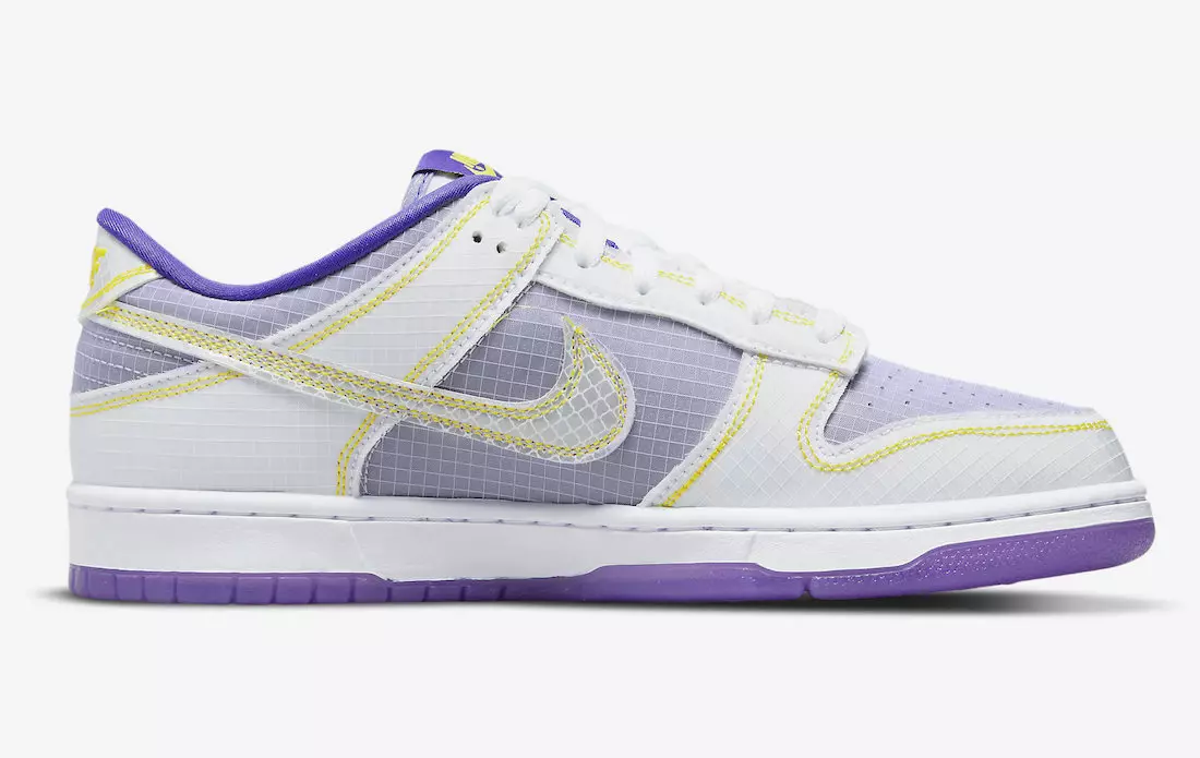 Union Nike Dunk Low Court Purple DJ9649-500 გამოშვების თარიღი