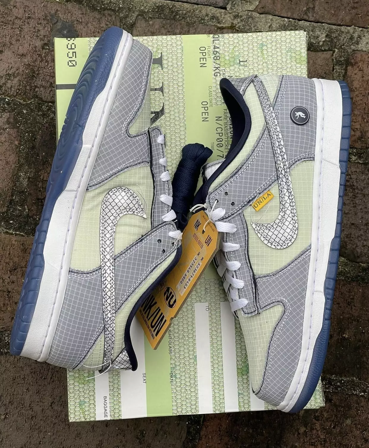 ယူနီယံ Nike Dunk Low Midnight Navy Marine Minuit DJ9649-401 ဖြန့်ချိသည့်ရက်စွဲ