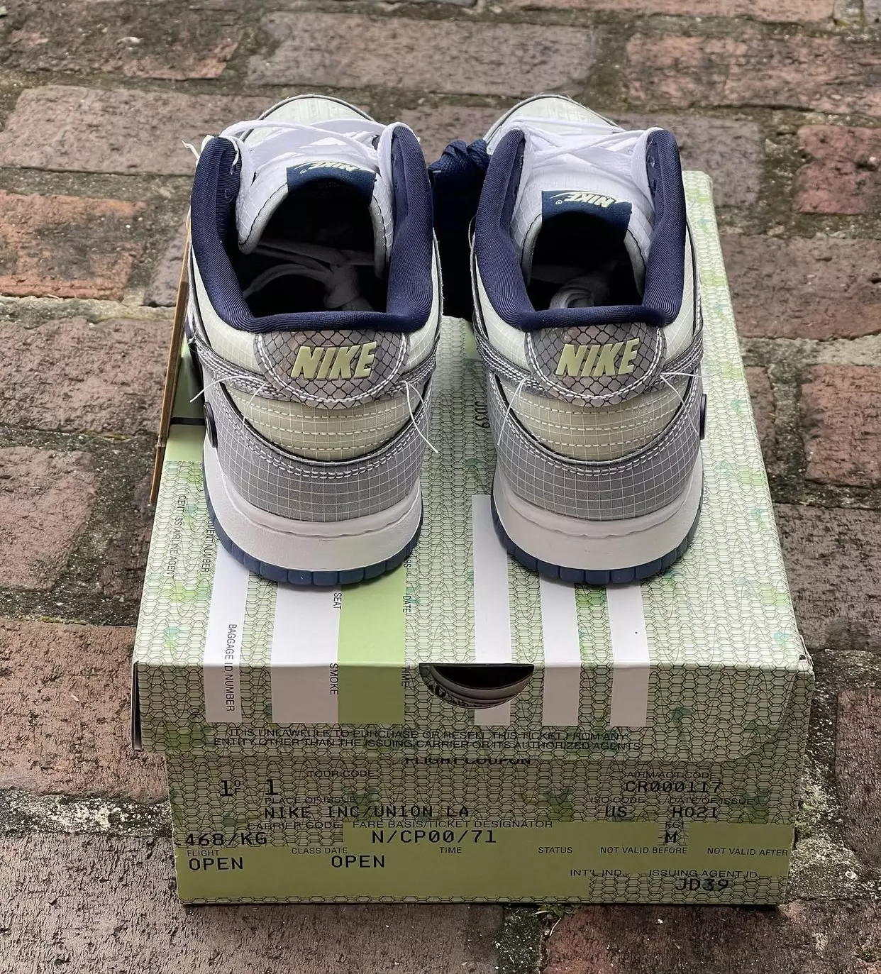 ယူနီယံ Nike Dunk Low Midnight Navy Marine Minuit DJ9649-401 ဖြန့်ချိသည့်ရက်စွဲ