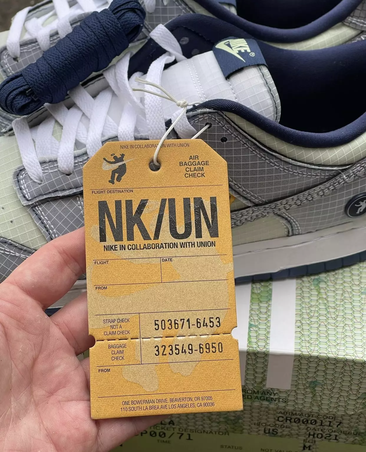 Union Nike Dunk Low Midnight Navy Marine Minuit DJ9649-401 Megjelenés dátuma