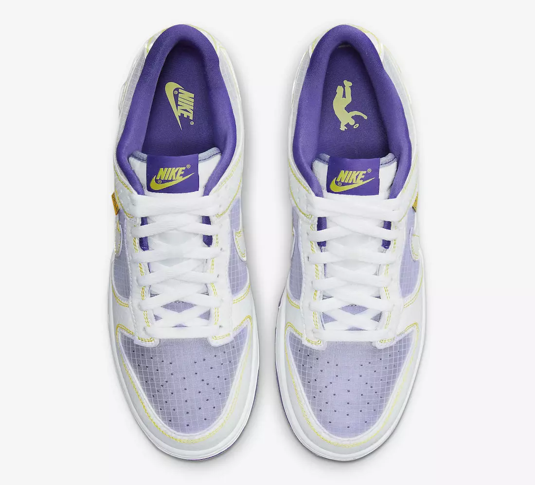 Union Nike Dunk Low Court Purple DJ9649-500 Datum vydání