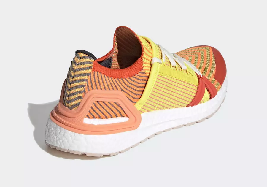 Stella McCartney adidas Ultra Boost 2020 Gníomhach Oráiste Lemon úr EF2211 Dáta Eisiúna