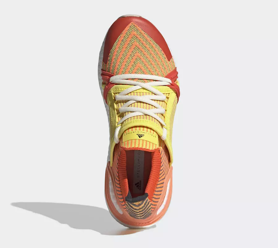 Stella McCartney adidas Ultra Boost 2020 Gníomhach Oráiste Lemon úr EF2211 Dáta Eisiúna