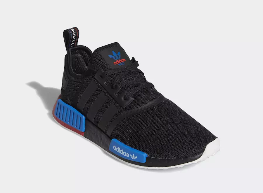 Adidas NMD R1 Core Black Lush Red FX4355 väljalaskekuupäev