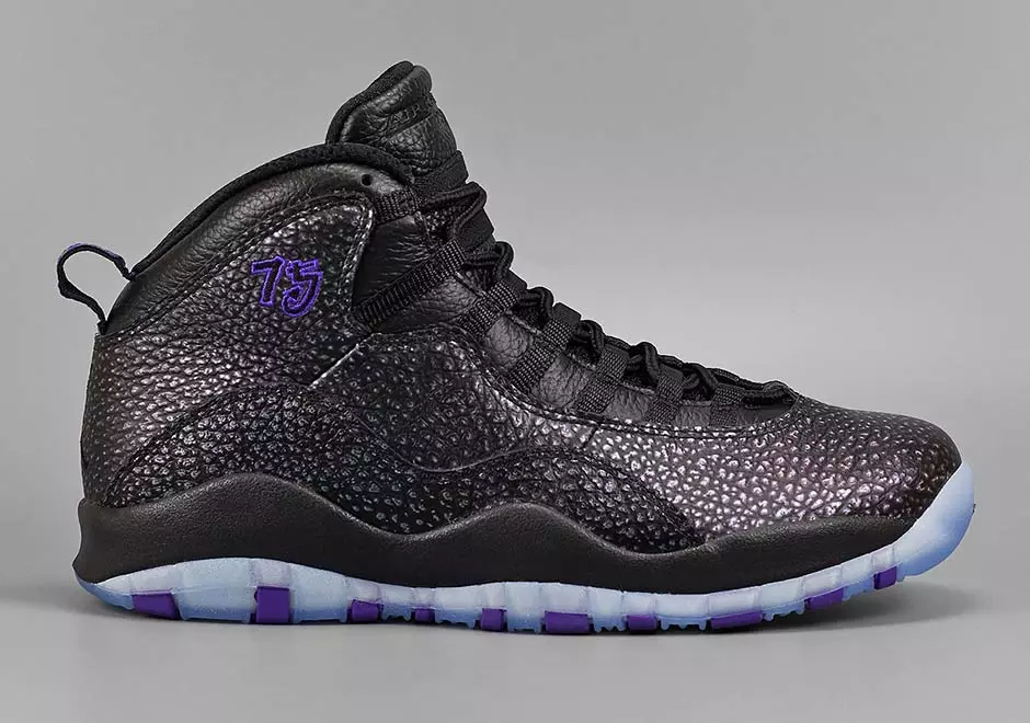 Air Jordan 10 Paris Sort Lilla