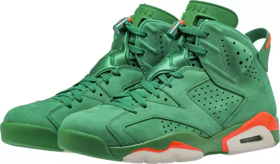 Air Jordan 6 Gatorade Green Дата выпуска AJ5986-335 Дата выпуска