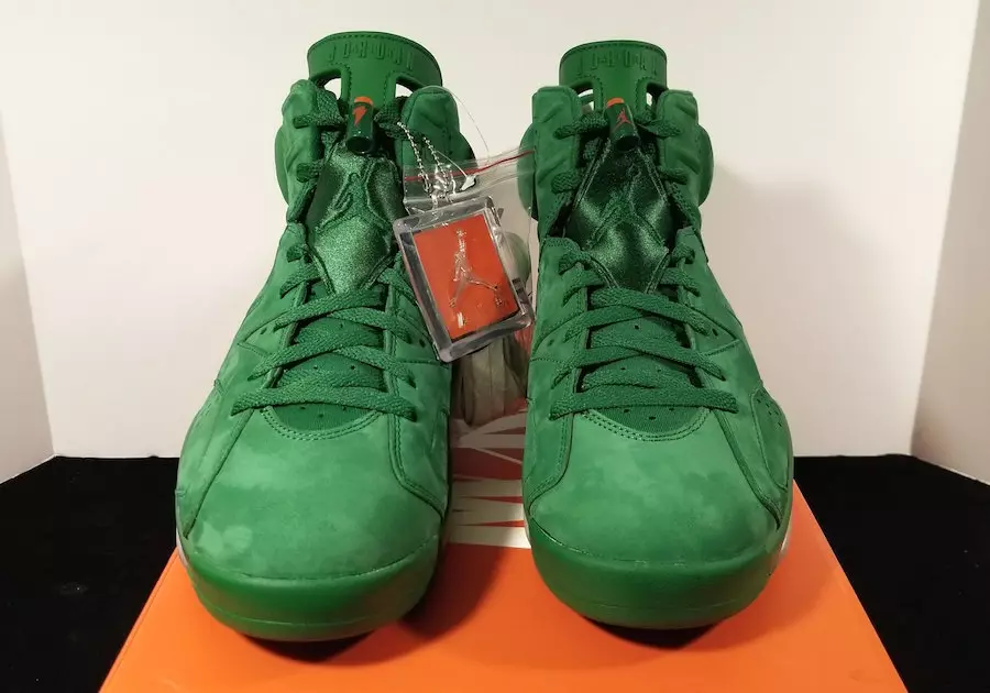 Air Jordan 6 Gatorade Pine Verd Taronja Blaze AJ5986-335