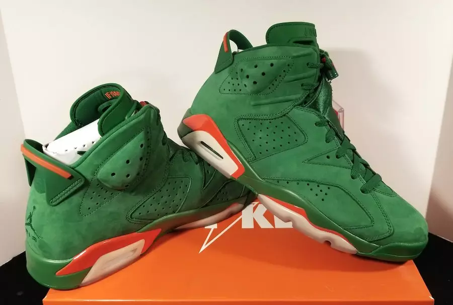 Air Jordan 6 Gatorade Pine Verde Naranja Blaze AJ5986-335