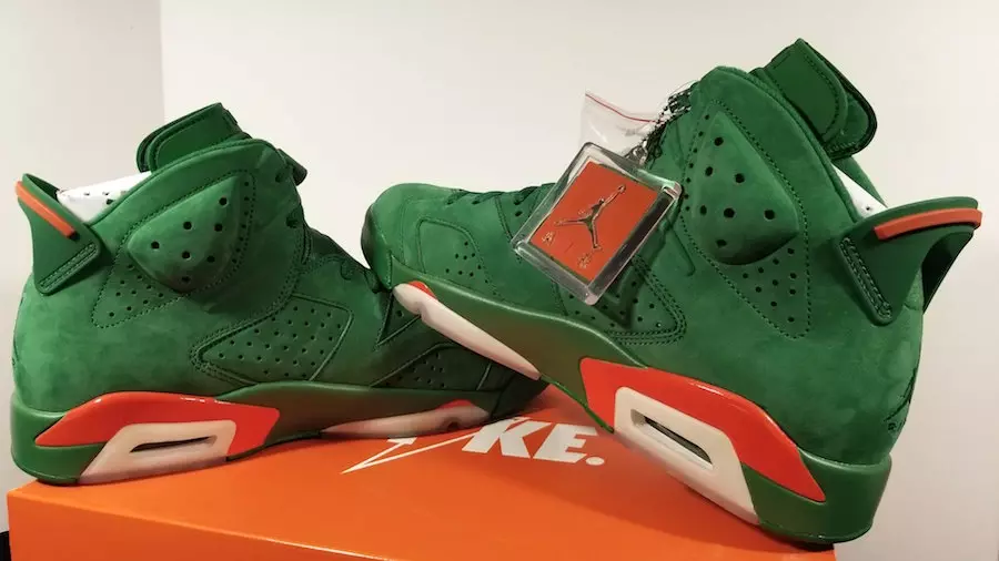 Air Jordan 6 Gatorade Pine Verde Naranja Blaze AJ5986-335