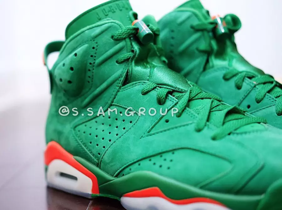 Jordan 6 Gatorade Green