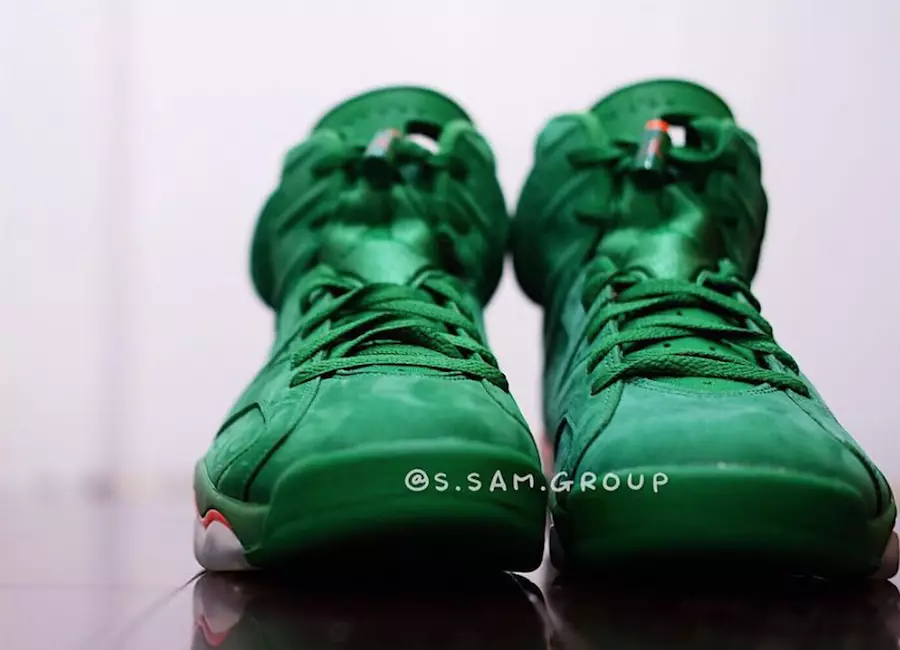 Jordan 6 Gatorade Groen