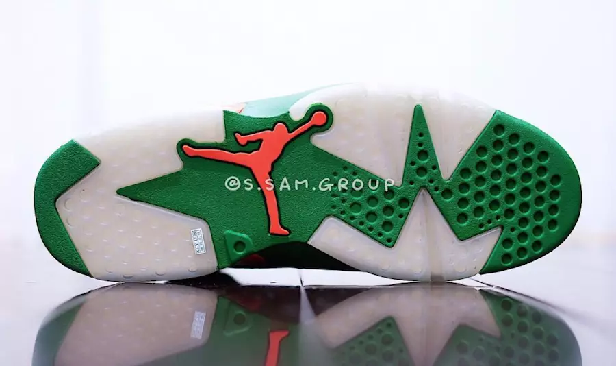 Jordan 6 Gatorade Green