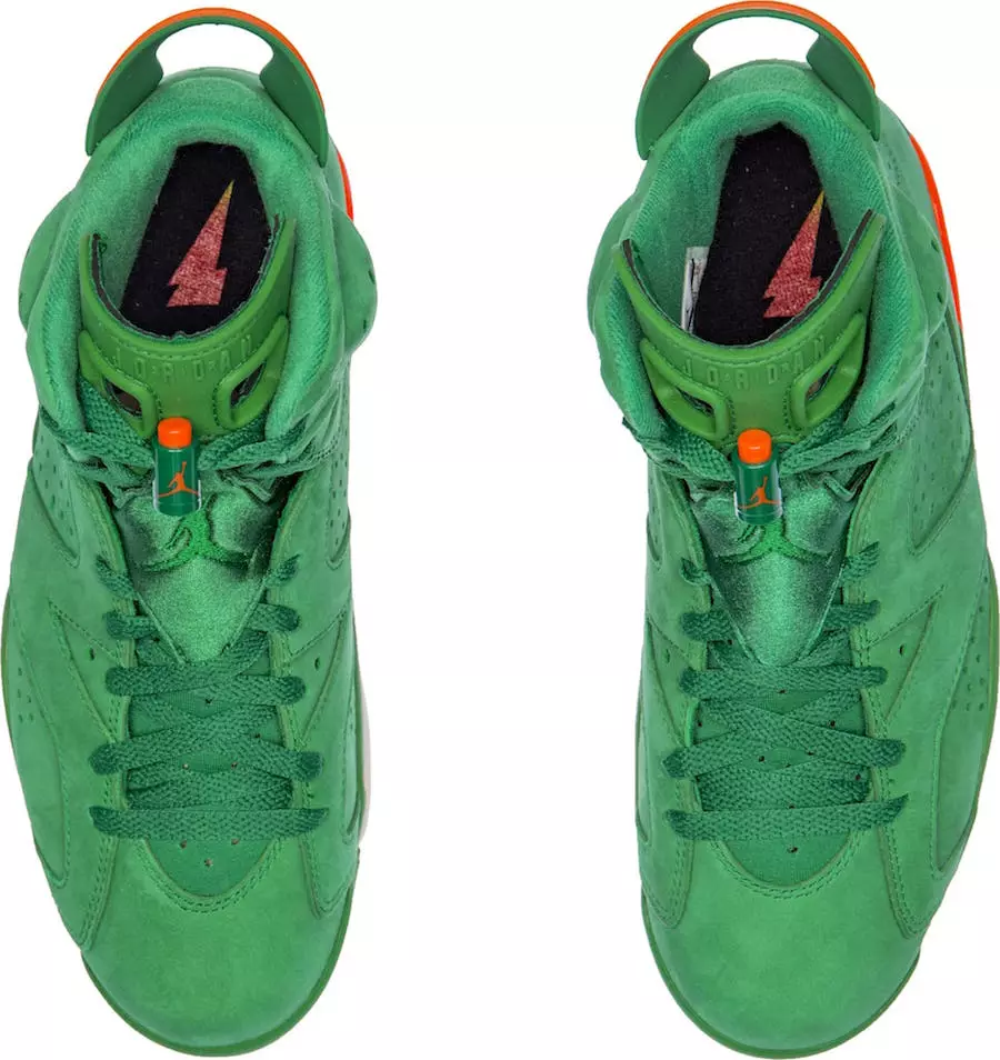 Air Jordan 6 Gatorade Verde Fecha de lanzamiento AJ5986-335 Fecha de lanzamiento