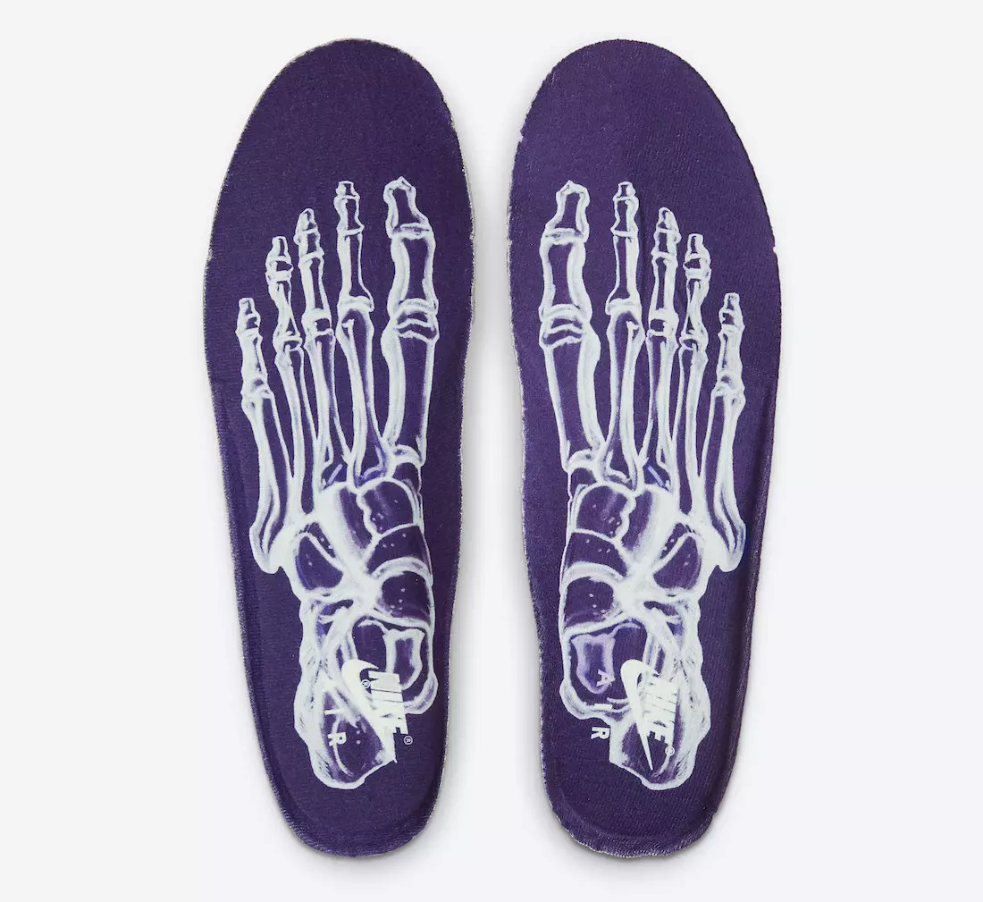 Nike Air Force 1 Skeleton Purple CU8067-500 Datum izlaska