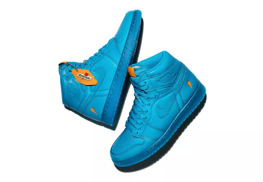 Air Jordan 1 Gatorade Cooles Blau