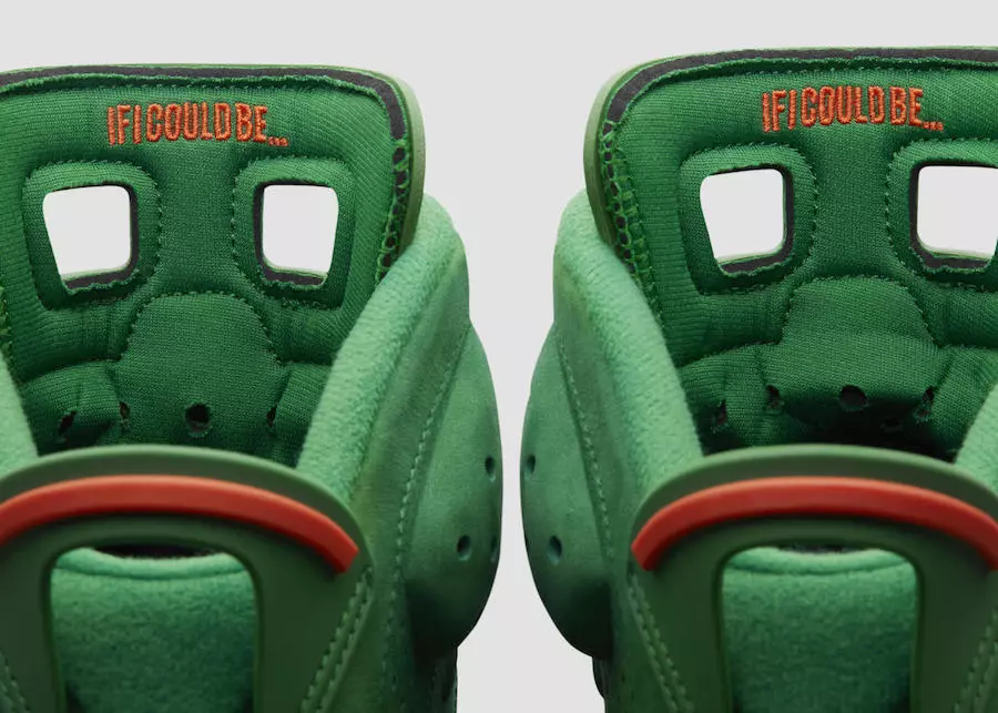 Air Jordan 6 Gatorade Grünes Wildleder