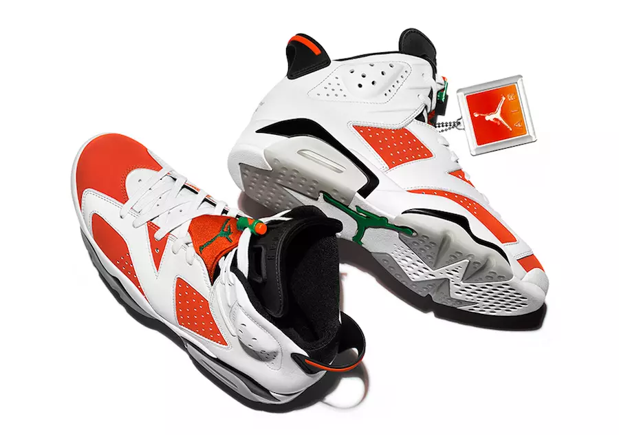 Air Jordan 6 Gatorade Ole nagu Mike 384664-145