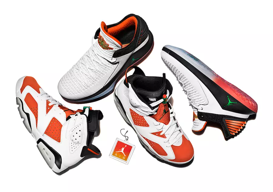 Coleção Air Jordan 6 Gatorade Be Like Mike