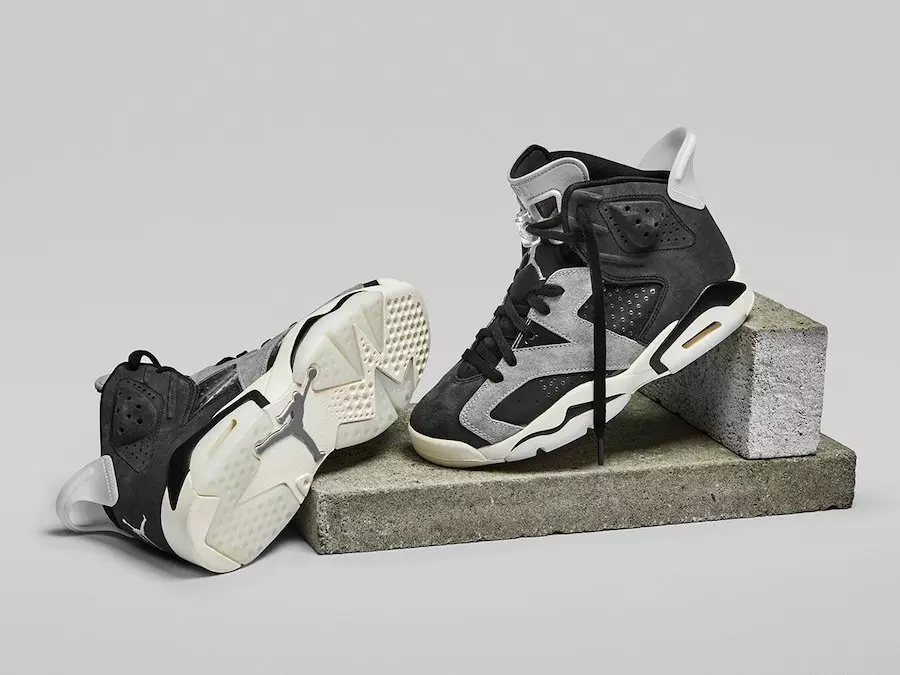 Air Jordan 6 WMNS Black Light Smoke Grey Sail Chrome CK6635-001 – Erscheinungsdatum