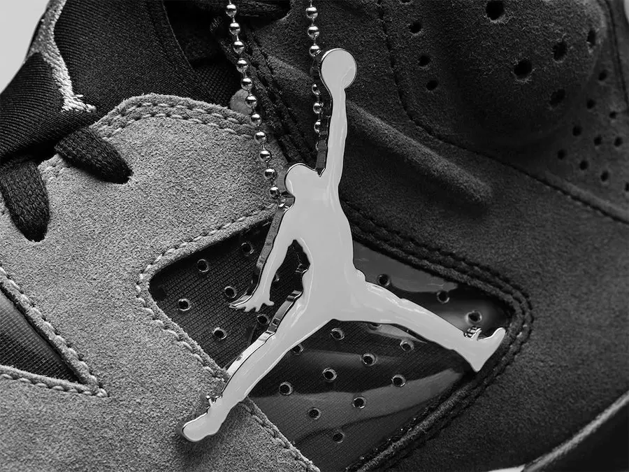 Air Jordan 6 WMNS Black Light Smoke Grey Sail Chrome CK6635-001 Датум на издавање