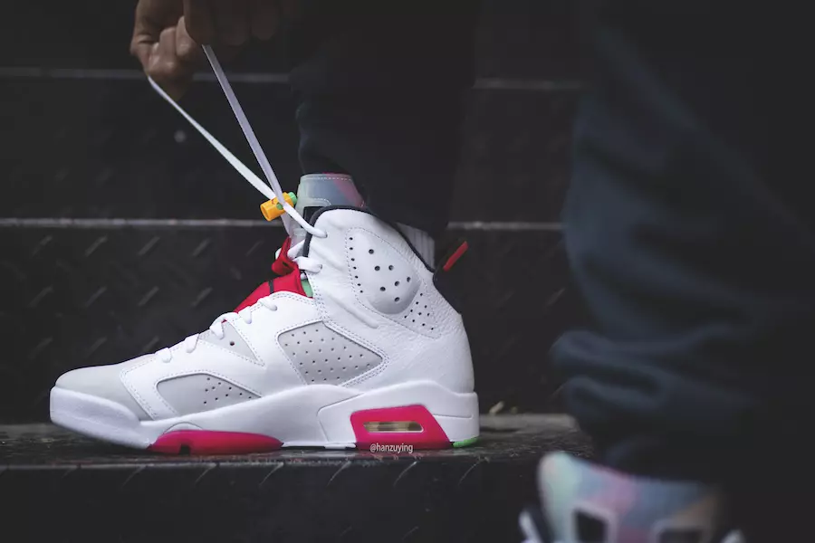 Air Jordan 6 Hare CT8529-062 Data premiery On-Feet