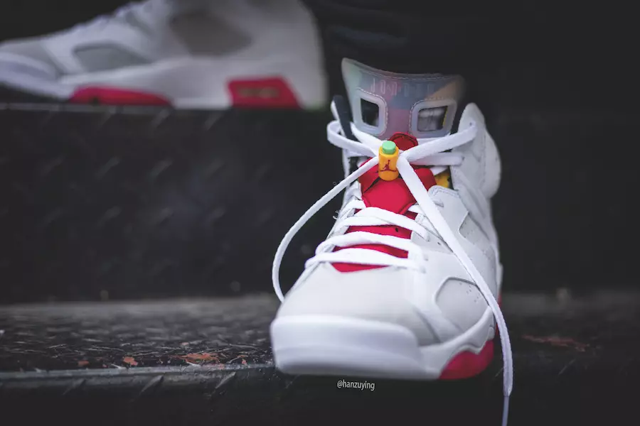 Air Jordan 6 Hare CT8529-062 Թողարկման ամսաթիվ On-Feet