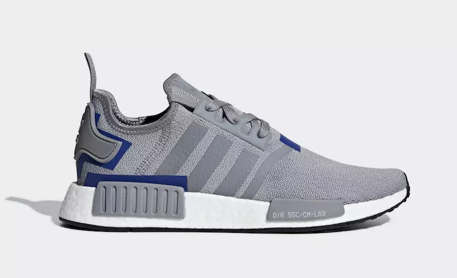 adidas NMD R1 utgivelse i grått og blått