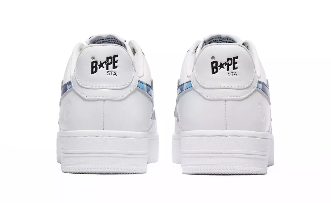 Bape Sta White Blue Camo Data de llançament