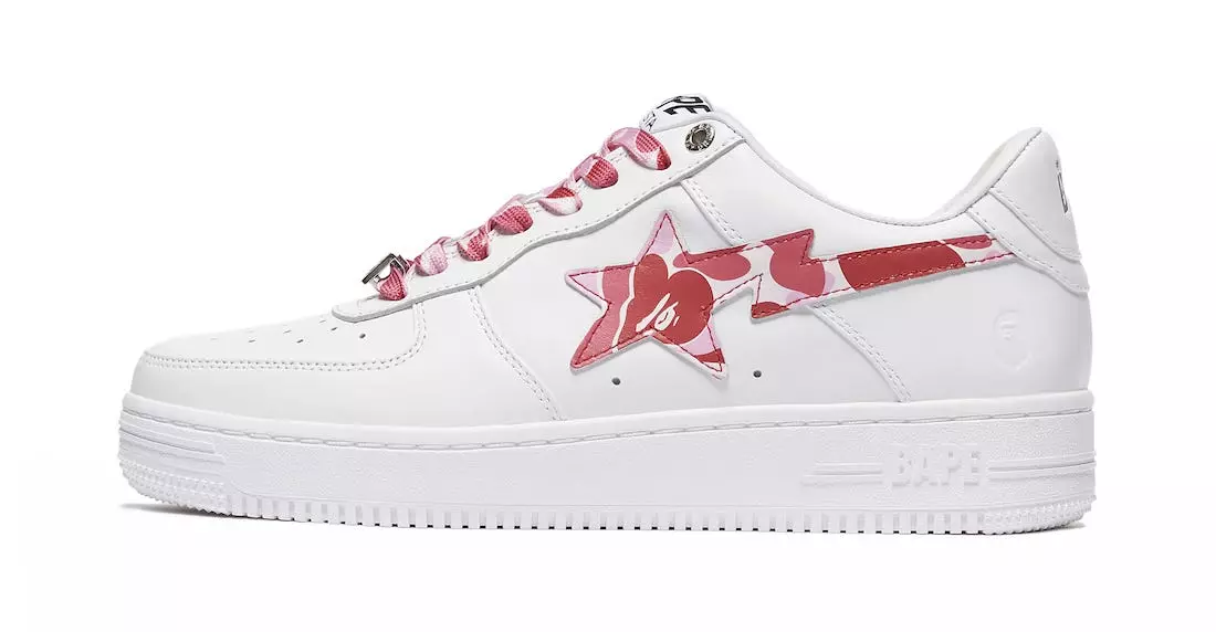 Data de llançament de Bape Sta White Pink