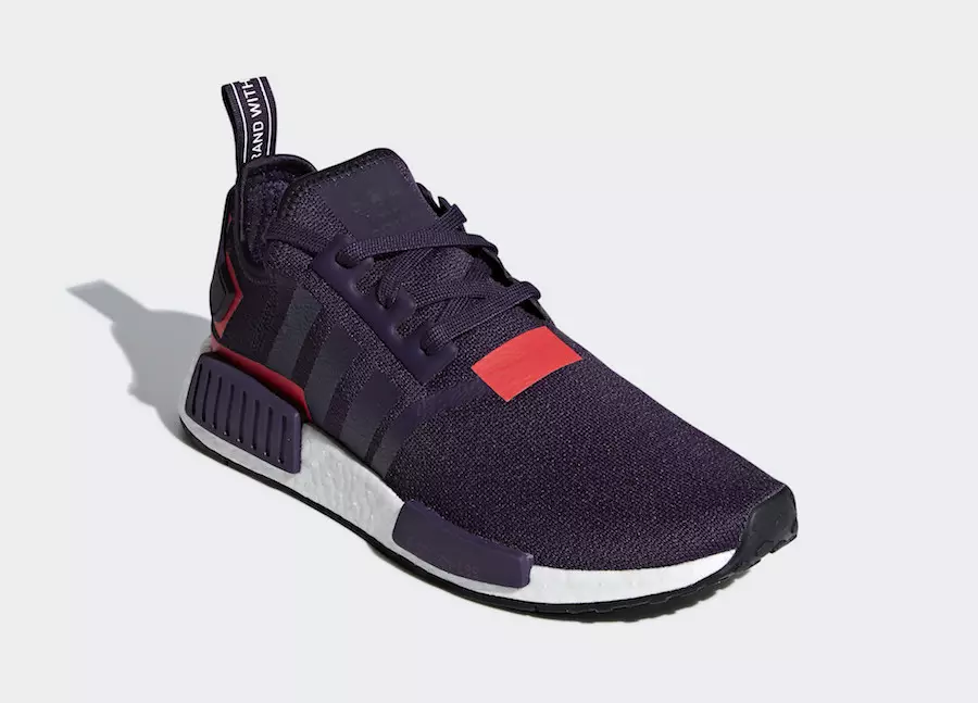 adidas NMD R1 Legend Purple Shock Red BD7752 Utgivelsesdato