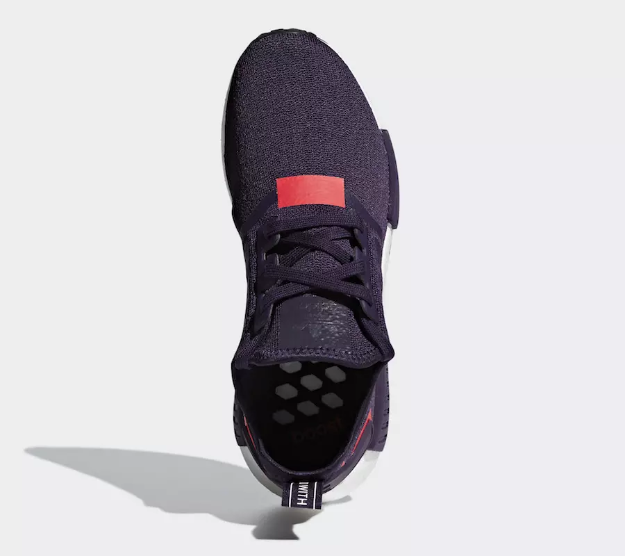 adidas NMD R1 Legend Purple Shock Red BD7752 תאריך יציאה