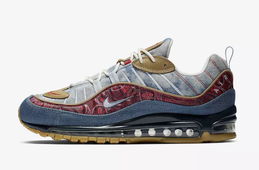 Nike Air Max 98 Wild West BV6045-400 Чыгарылган күнү