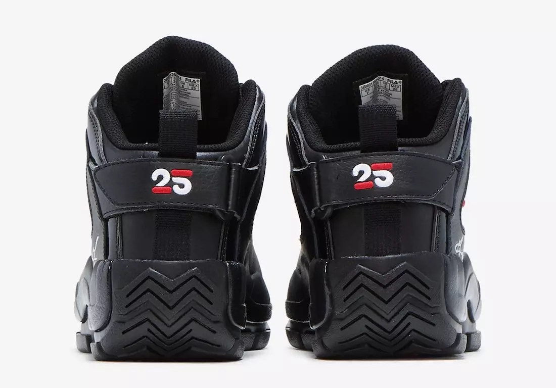 FILA Grant Hill 2 25th Anniversary Black 1BM01374-014 Дата выпуску