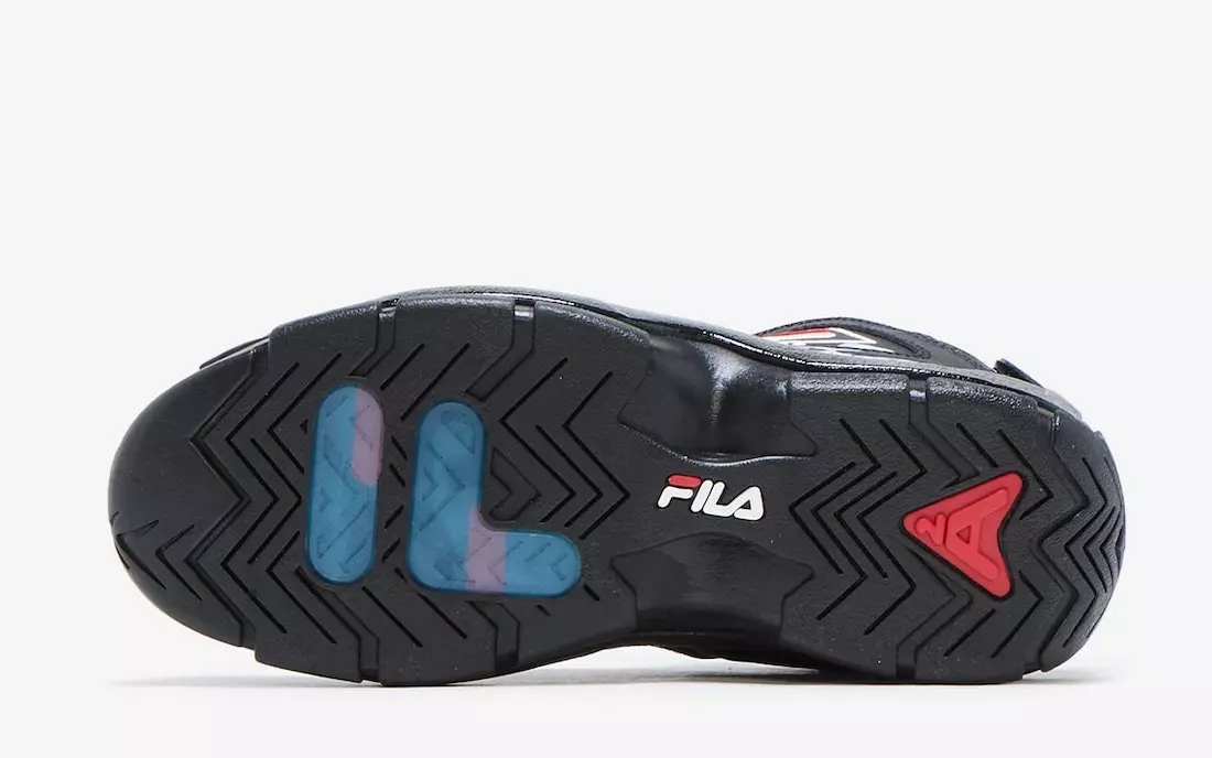 FILA Grant Hill 2 25 နှစ်မြောက် Black 1BM01374-014 ထုတ်ဝေသည့်ရက်စွဲ