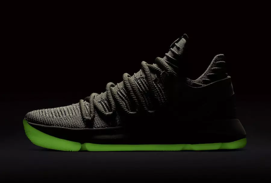 NikeLab KD 10 Қараңғыдағы жарқырау