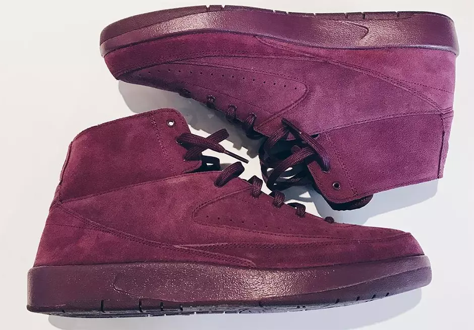 Ngày phát hành Air Jordan 2 Decon Bordeaux